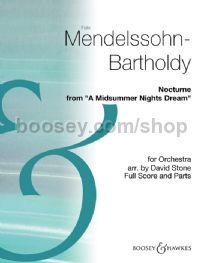 Nocturne Midsummer Night's Drm (Hawkes School Series 101 (score & parts)
