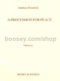 Procession For Peace (Full Score)