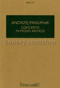 Concerto In Modo Antico (Hawkes Pocket Score - HPS 1117)