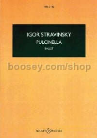 Pulcinella (rev 1965) (Hawkes Pocket Score - HPS 1145)