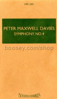 Symphony No.4 (Hawkes Pocket Score - HPS 1203)