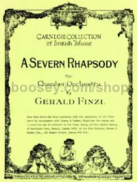 Severn Rhapsody (Full Score)