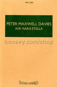 Ave Maris Stella (Hawkes Pocket Score - HPS 1264)