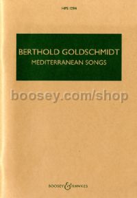 Mediterranean Songs (Hawkes Pocket Score - HPS 1294)