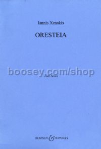 Oresteia (Full Score)