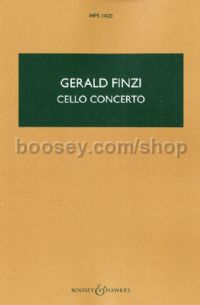 Cello Concerto (Hawkes Pocket Score - HPS 1420)