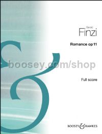 Romance, Op. 11 (String Orchestra Full score)