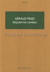 Requiem da Camera (Baritone, SATB, Orchestra)