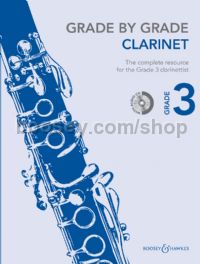 Grade by Grade - Clarinet Grade 3 (Clarinet & Piano)