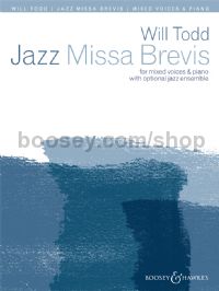 Jazz Missa Brevis (SATB (with divisi) & Piano)