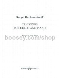 Ten Songs for Cello and Piano