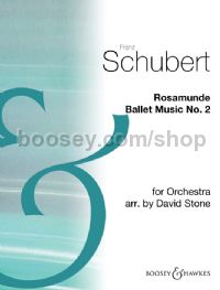Ballet Music No2 from Rosamunde Full Score HSS202F