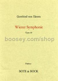 Wiener Symphonie Op. 49 (Orchestra Full Score)