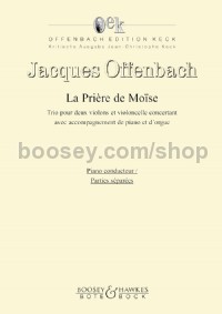 La Prière de Moïse (1853) (OEK) (2 Violins, Cello, Piano, Organ)
