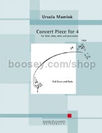 Concert Piece for 4 (1964/2003) (Score & Parts)