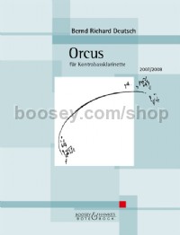 Orcus for double bass clarinet (2007-08)