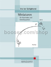 Miniaturen - version for clarinet and string quartet