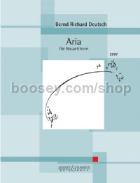 Aria for basset horn (Clarinet)