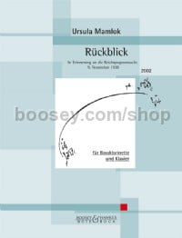 Rückblick. Version for Bass Clarinet & Piano