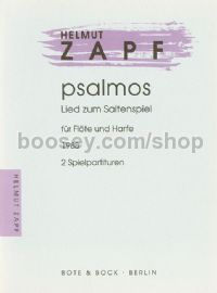 Psalmos. Lied zum Saitenspiel (1988) (Flute & Harp) (2 Scores)