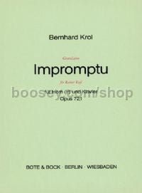 Gratulations-Impromptu Op. 72/1 (Horn & Piano)