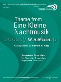 Themes from Eine Kleine Nachtmusik (3 Clarinets, Bass Clarinet Full score)