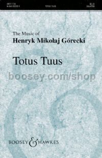 Totus Tuus (SATB)