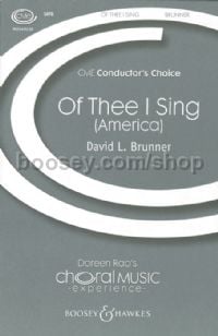 Of Thee I Sing (SATB & Piano)