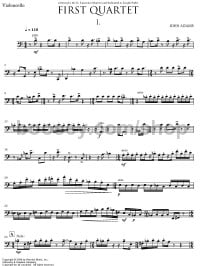 First String Quartet (Cello Part) - Digital Sheet Music Download