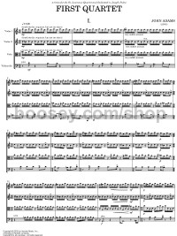 First String Quartet (Full Score) - Digital Sheet Music Download