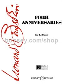 Four Anniversaries (Piano)