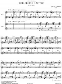 Hallelujah Junction (2 Pianos) - Digital Sheet Music Download