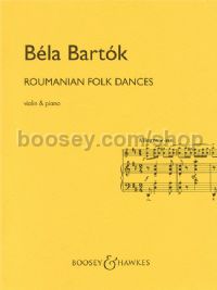 Roumanian Folk Dances (Violin & Piano)