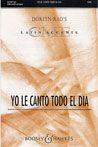 Yo Le Canto Todo El Dia (SATB & Piano)