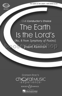 The Earth Is the Lord's (SATB & Orchestra Vocal Score)