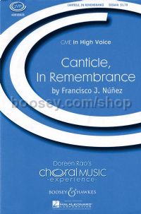 Canticle: In Remembrance (Treble & Piano)