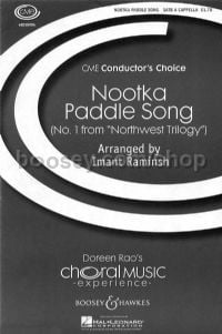 Nootka Paddle Song (SATB)