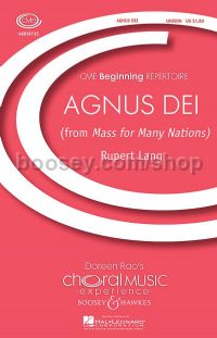 Agnus Dei (From Mass for Many Nations) (Unison Voices & Piano)