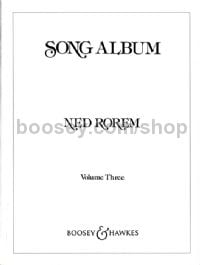 Song Album vol. 3 (Voice & Piano)