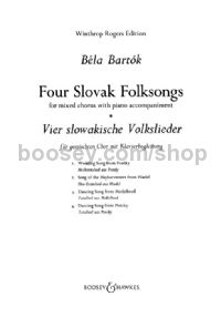 Four Slovak Folk Songs (SATB)