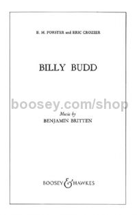 Billy Budd, op. 50 - libretto