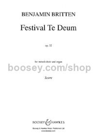Festival Te Deum (SATB Vocal Score)
