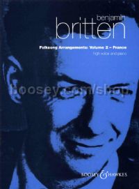 Folksong Arrangements Vol. 2 (High Voice & Piano) (French, English)
