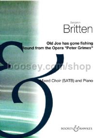 Old Joe Has Gone Fishing SATB & piano