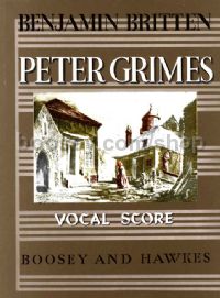 Peter Grimes, Op. 33 (Vocal Score)