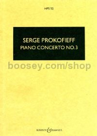 Piano Concerto 3 In C Op. 26 (Hawkes Pocket Score - HPS 52)