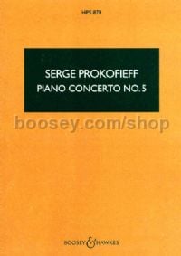 Piano Concerto No.5 In G Op. 55 (Hawkes Pocket Score - HPS 878)