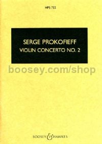 Violin Concerto No.2 In Gm Op. 63 (Hawkes Pocket Score - HPS 732)