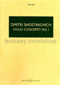 Violin Concerto No.1 Op. 99 (Hawkes Pocket Score - HPS 694)