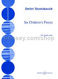 6 Children's Pieces (Piano)
